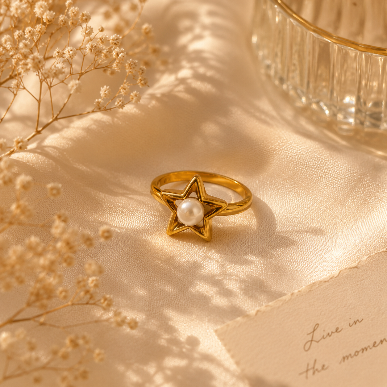 Star Pearl Ring