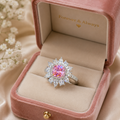 Blush Aurora AD Anti Tarnish Ring