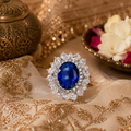 Imperial Blue AD Anti Tarnish Ring