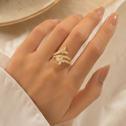 Butterfly Kiss RIng