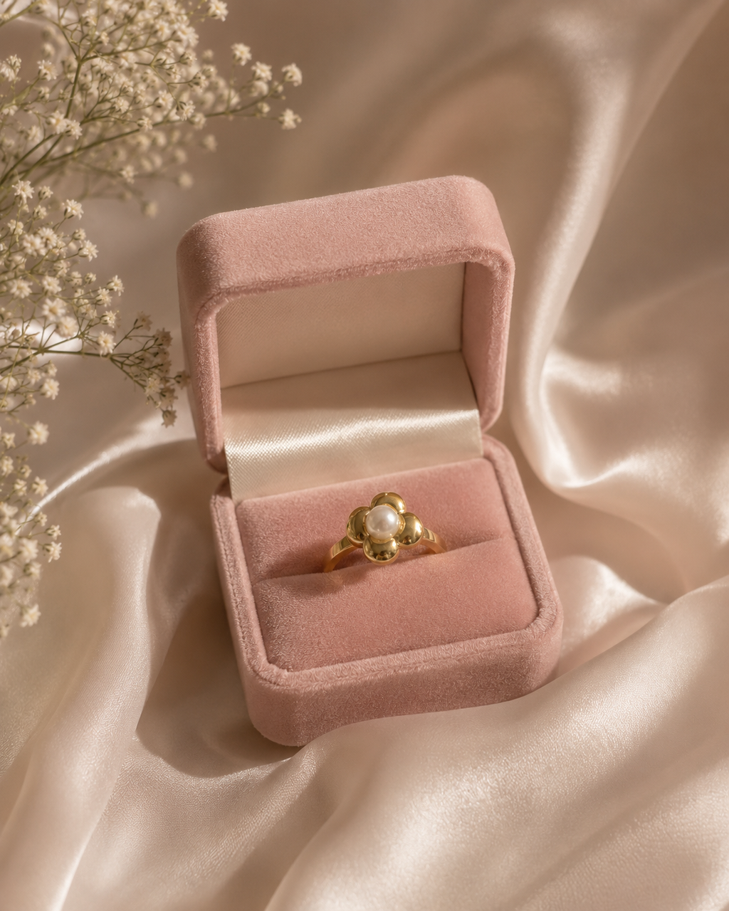 Pearl Blossom Ring