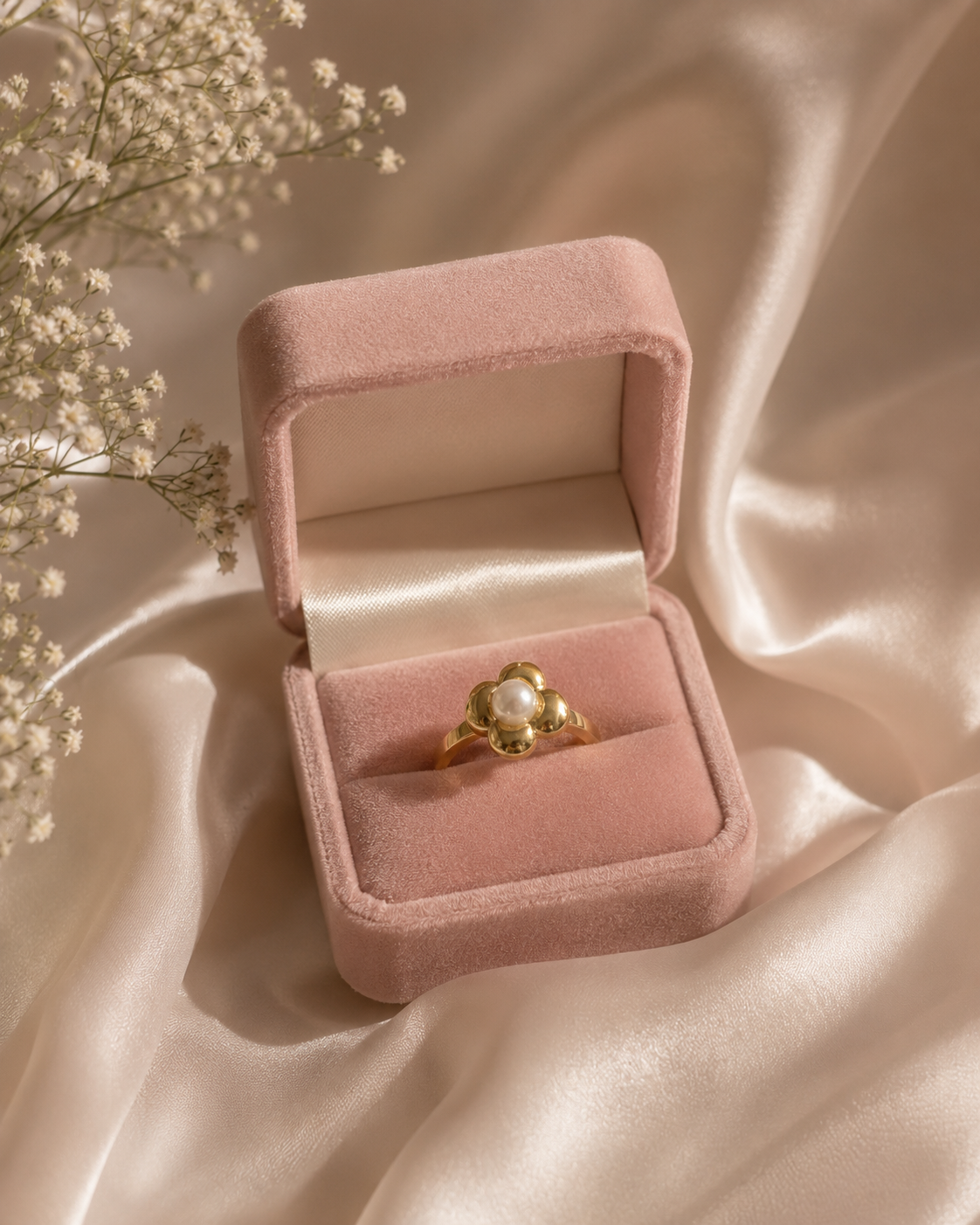 Pearl Blossom Ring