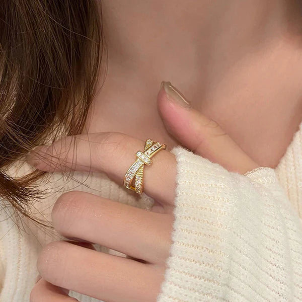 Infinity Sparkle Ring