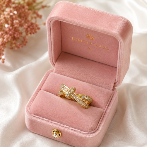 Infinity Sparkle Ring
