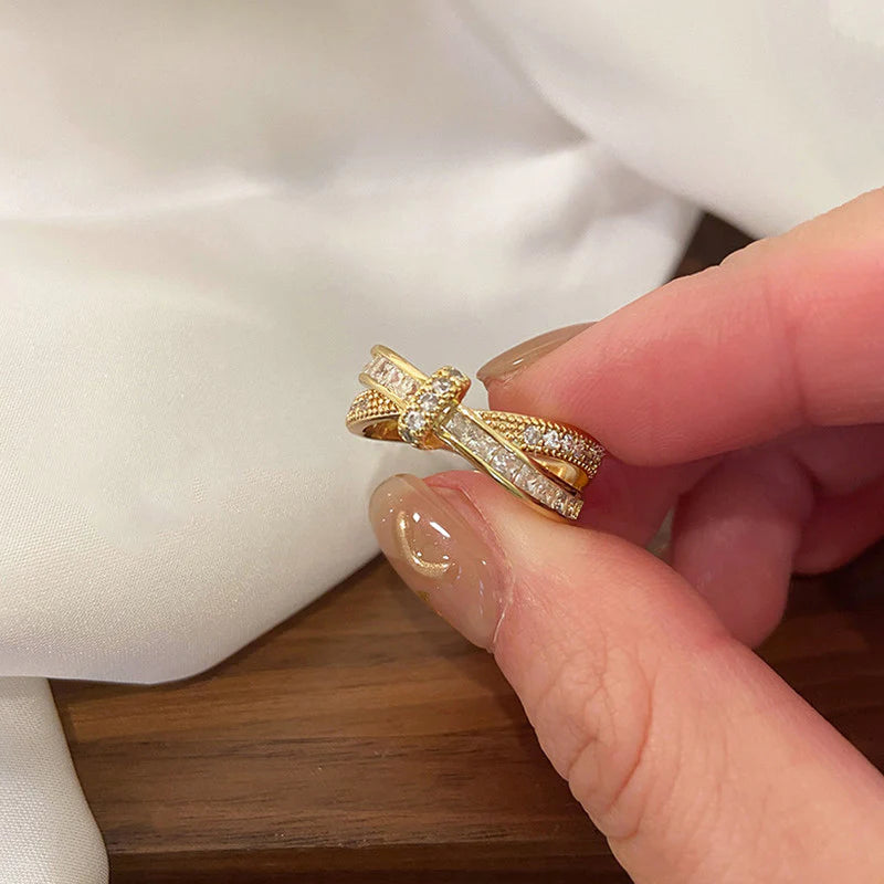 Infinity Sparkle Ring