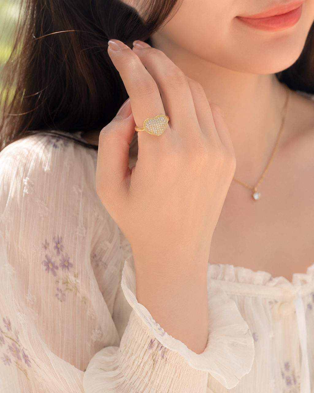 Sweetheart Spark Ring
