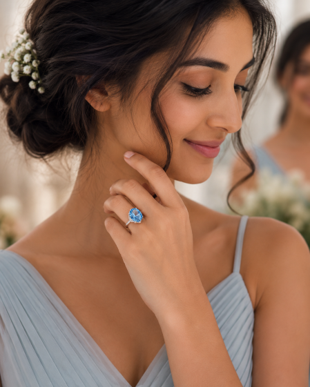 Blue Horizon AD Anti Tarnish Ring