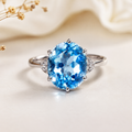Blue Horizon AD Anti Tarnish Ring