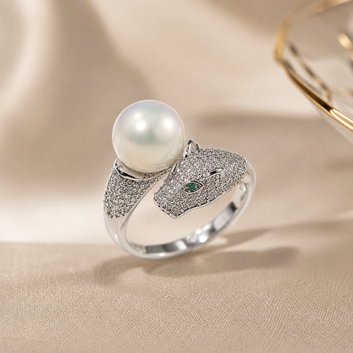 Pearl Of Athena Anti Tarnish Ring