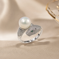 Pearl Of Athena Anti Tarnish Ring