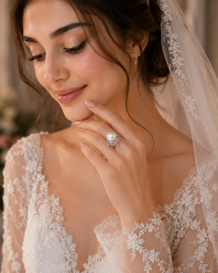 Pearl Royale Anti Tarnish Ring