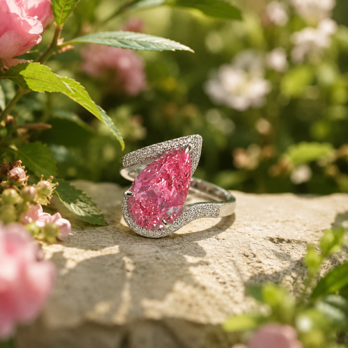Blush Petal AD Anti Tarnish Ring