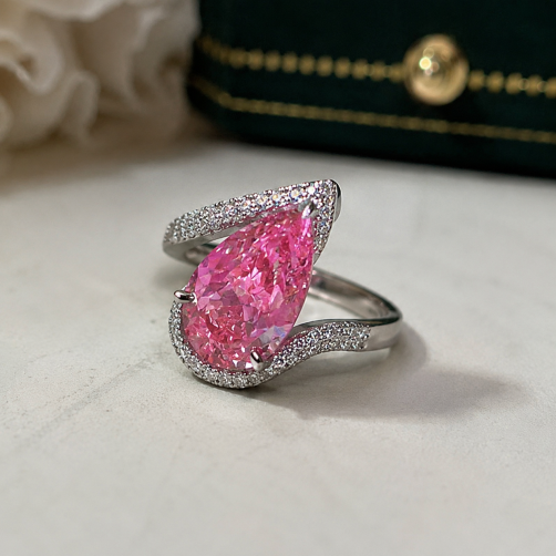 Blush Petal AD Anti Tarnish Ring
