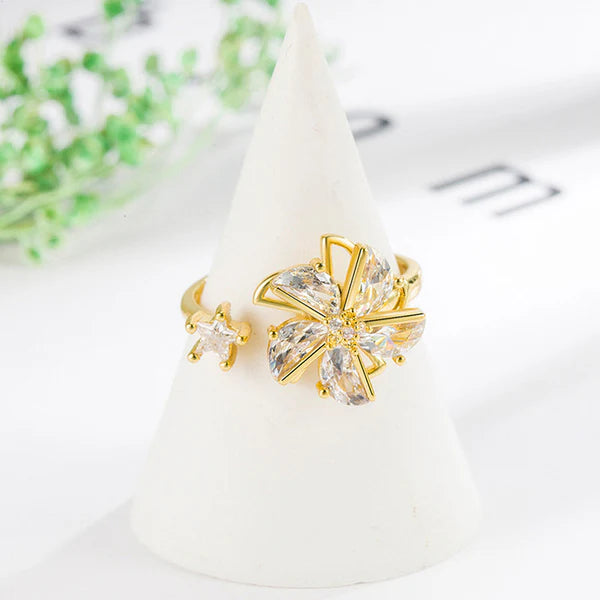 Star Floral Ring