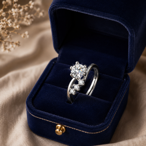 Starlit Promise AD Anti Tarnish Ring