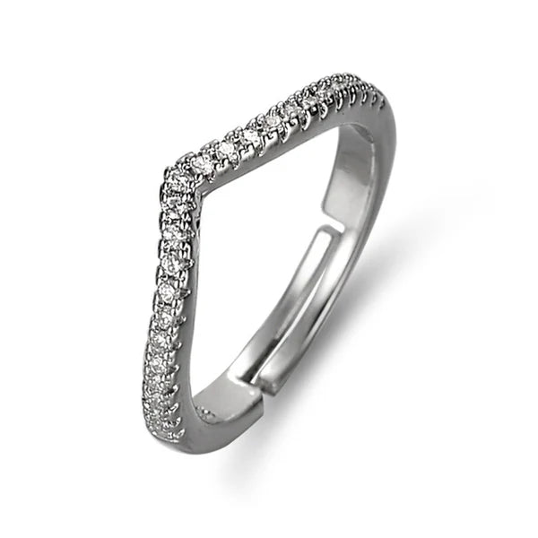 Silver Venki AD Anti Tarnish Ring